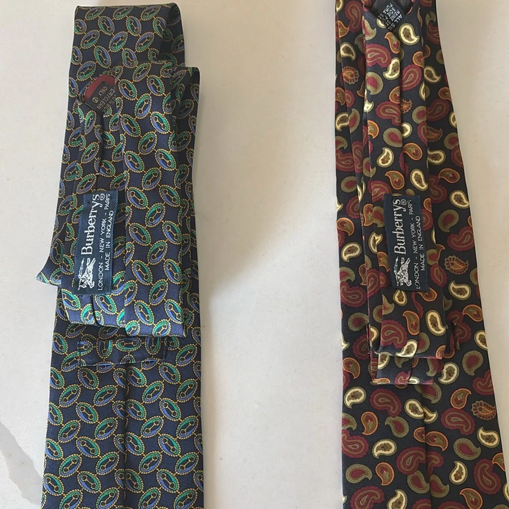 Burberry Neck Tie Bundle - Picture 3 of 3